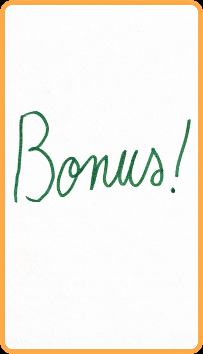 Carte Bonus